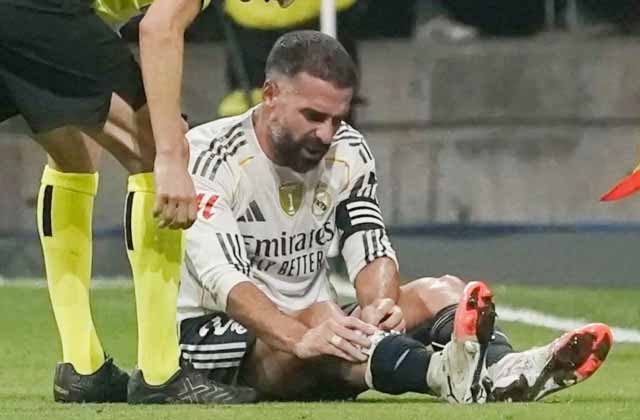 फुटबॉल : डिफेंडर दानी कार्वाजल चोट के कारण दो महीने मैदान से रहेंगे बाहर