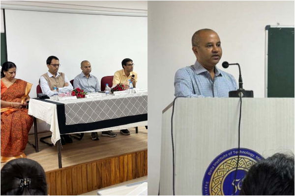 बीआईटी मेसरा में SSR योजना के तहत कार्यशाला का आयोजन