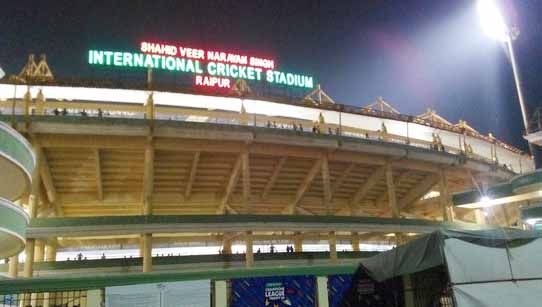 रायपुर : भारत-दक्षिण अफ्रीका मैच 3 दिसंबर को, ट्रैफिक एडवाइजरी जारी