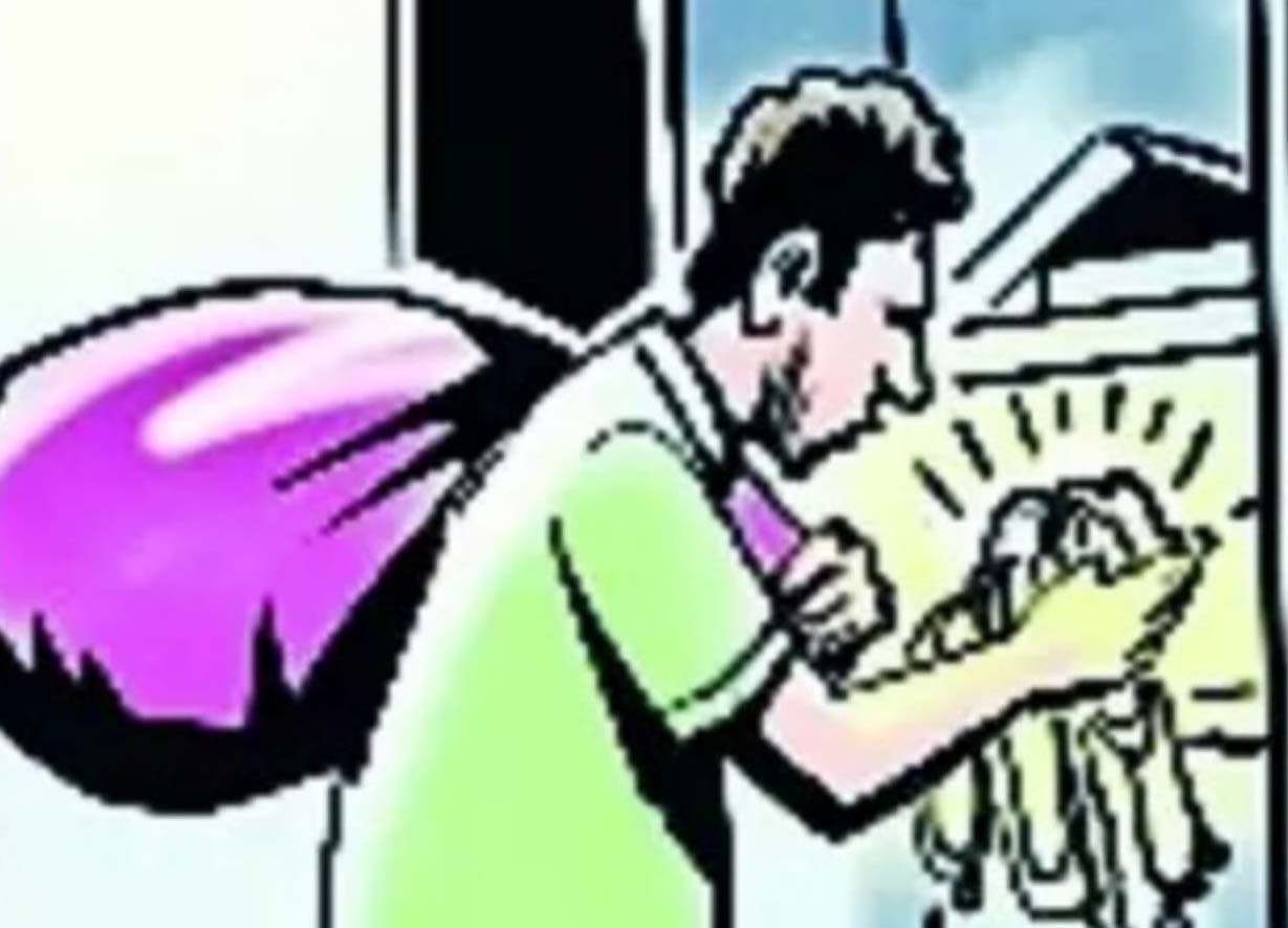 हजारीबाग में ज्वेलरी शॉप से 20 लाख की चोरी, CCTV में कैद हुई वारदात