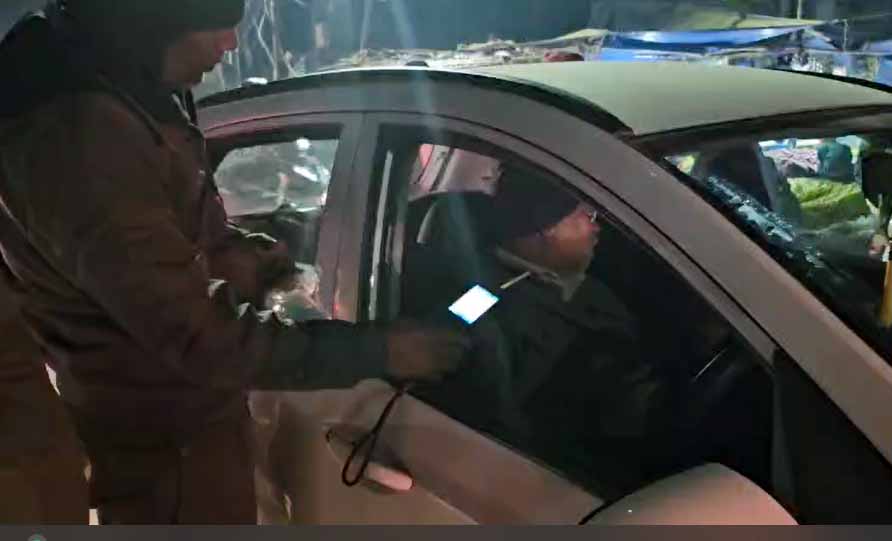 नए साल से पहले रांची में एंटी क्राइम चेकिंग अभियान, शराब पीकर गाड़ी चलाने वालों पर विशेष नजर