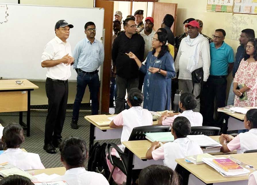 कल्याण मंत्री ने नर्सिंग कौशल कॉलेज का किया निरीक्षण