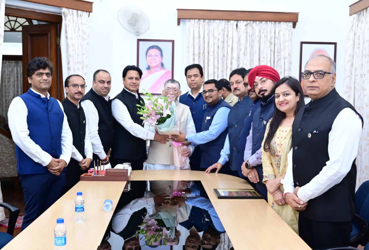 राज्यपाल से झारखंड चैंबर की नई कार्यकारिणी समिति ने की मुलाकात