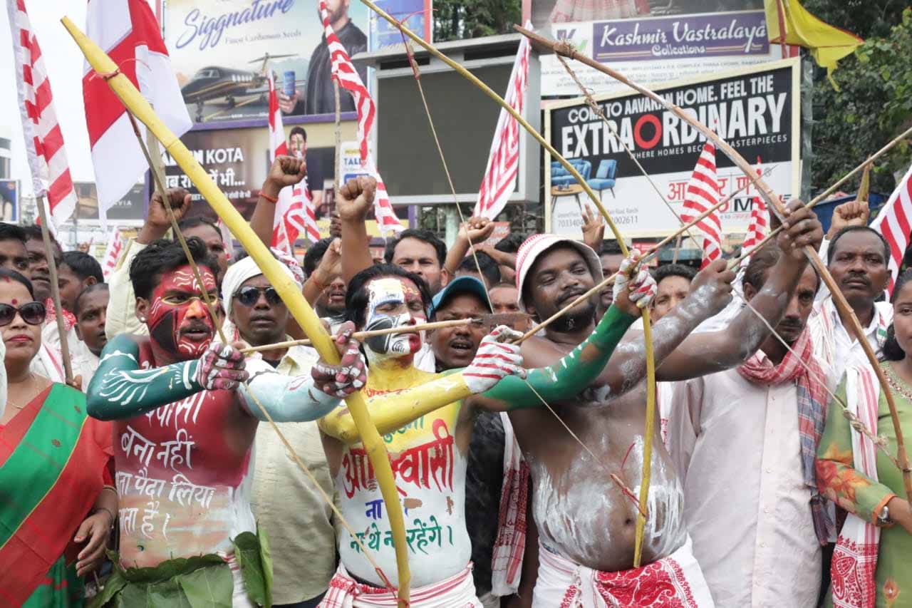 कुड़मी को एसटी में शामिल करने की मांग का विरोध तेज