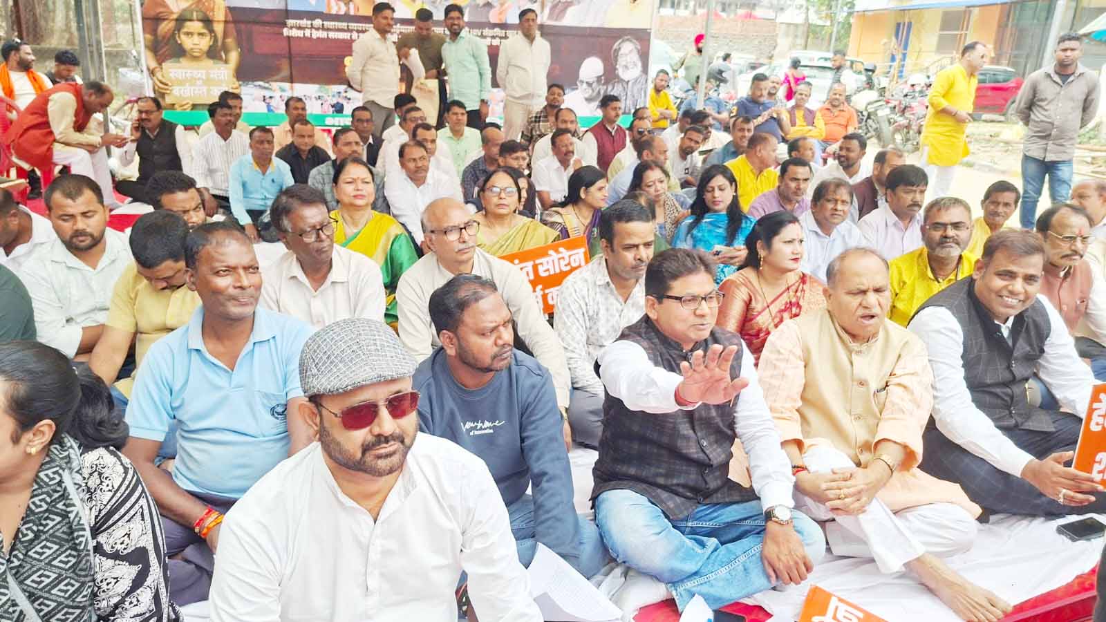 थैलेसीमिया कांड पर BJP का धरना-प्रदर्शन, दोषियों को फांसी पर चढ़ा देना चाहिए: सीपी सिंह