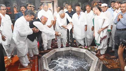 गयाजी : नीतीश कुमार ने पितृपक्ष मेले की तैयारियों का लिया जायजा