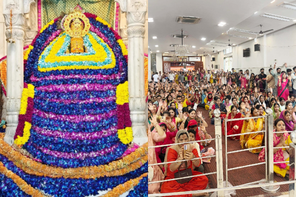 बाबा श्याम के दरबार में उमड़ी भक्तों की भीड़