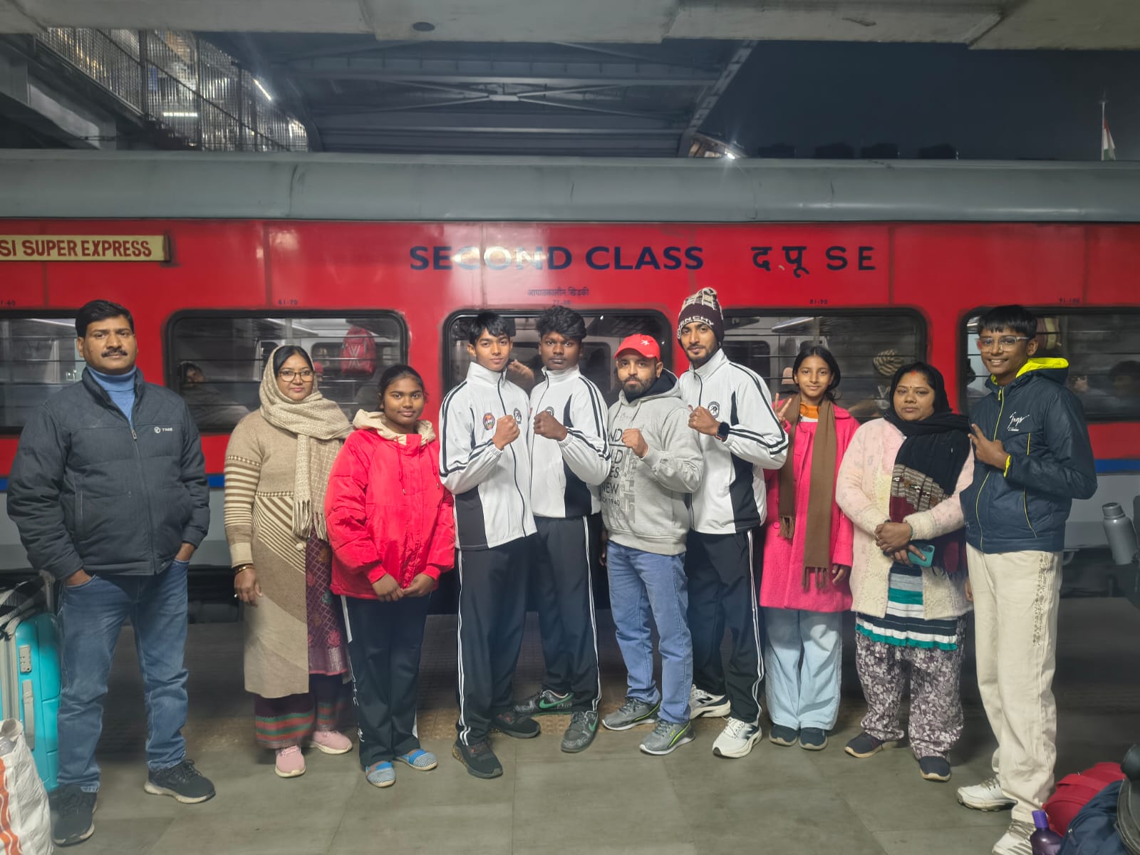 झारखंड एमेच्योर MMA की टीम AITWPF राष्ट्रीय चैंपियनशिप के लिए गोवा रवाना