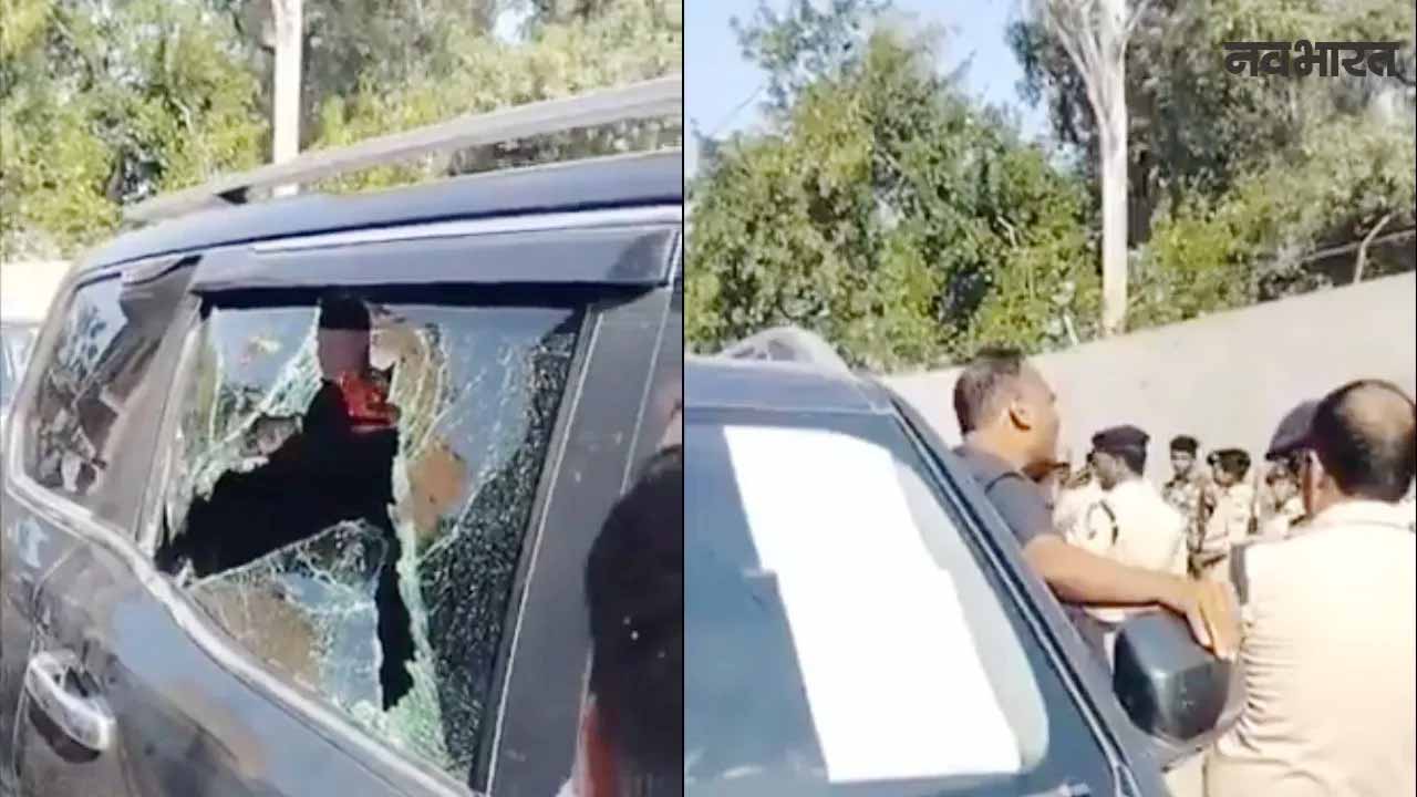 छपरा : वोटिंग के दौरान माले प्रत्याशी सत्येंद्र यादव की गाड़ी पर हमला