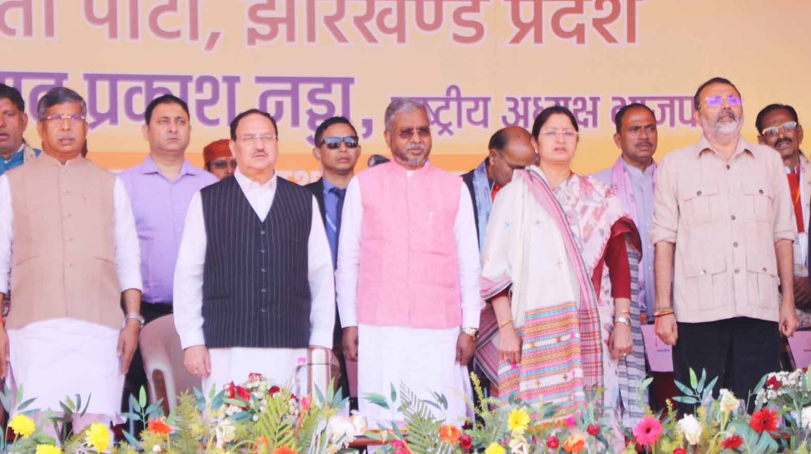 देवघर : राज्य में अमन चैन के बिना प्रगति असंभव- बाबूलाल मरांडी