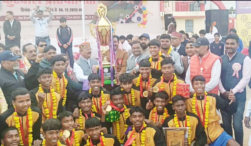 झारखंड की U-14 फुटबॉल टीम राष्ट्रीय चैंपियन, शैलेश बेहरा बने बेस्ट प्लेयर