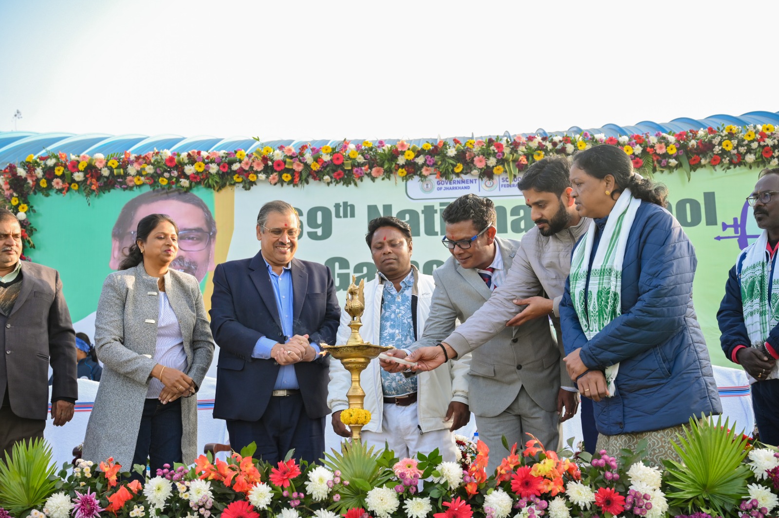 69वीं स्कूली तीरंदाजी प्रतियोगिता का शुभारंभ, झारखंड ने पहले दिन जीता स्वर्ण व कांस्य पदक