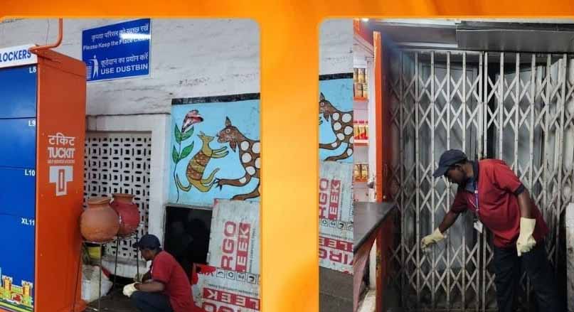 रांची रेल मंडल में ‘स्पेशल कैंपेन 5.0’ के तहत स्वच्छता अभियान जारी