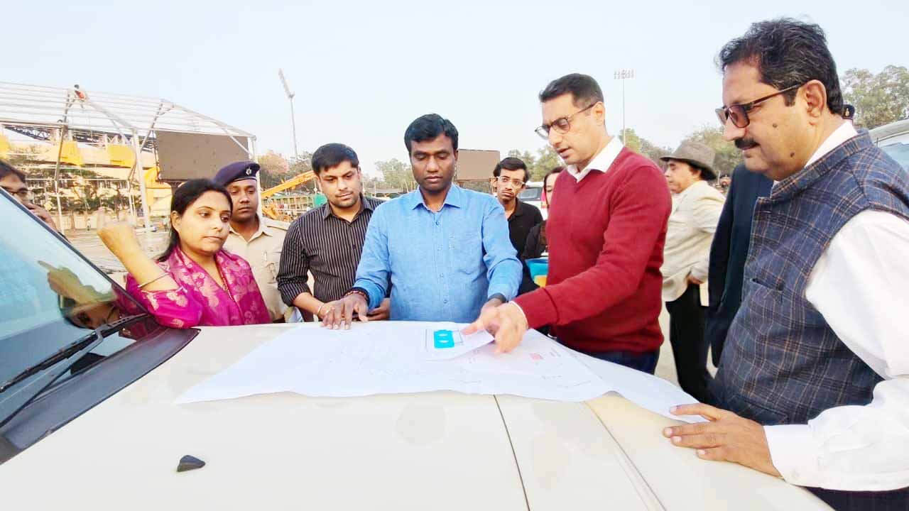 डीसी मंजूनाथ भजंत्री ने राज्य स्थापना दिवस की तैयारी का लिया जायजा