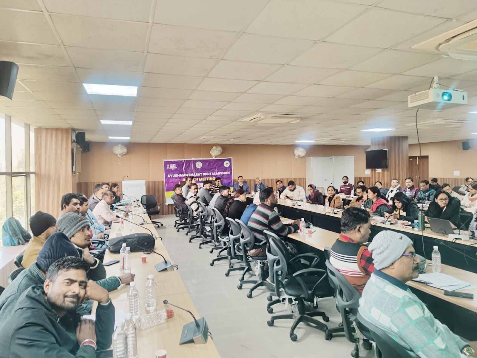 स्वास्थ्य विभाग में आयुष्मान भारत डिजिटल मिशन व मुख्यमंत्री डिजिटल हेल्थ योजना की समीक्षा
