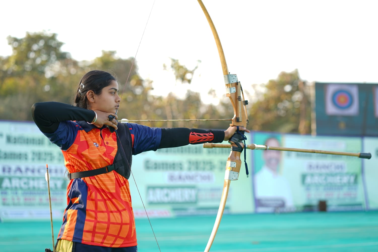 69वीं राष्ट्रीय स्कूली तीरंदाजी प्रतियोगिता के दूसरे दिन झारखंड के खिलाड़ियों का शानदार प्रदर्शन