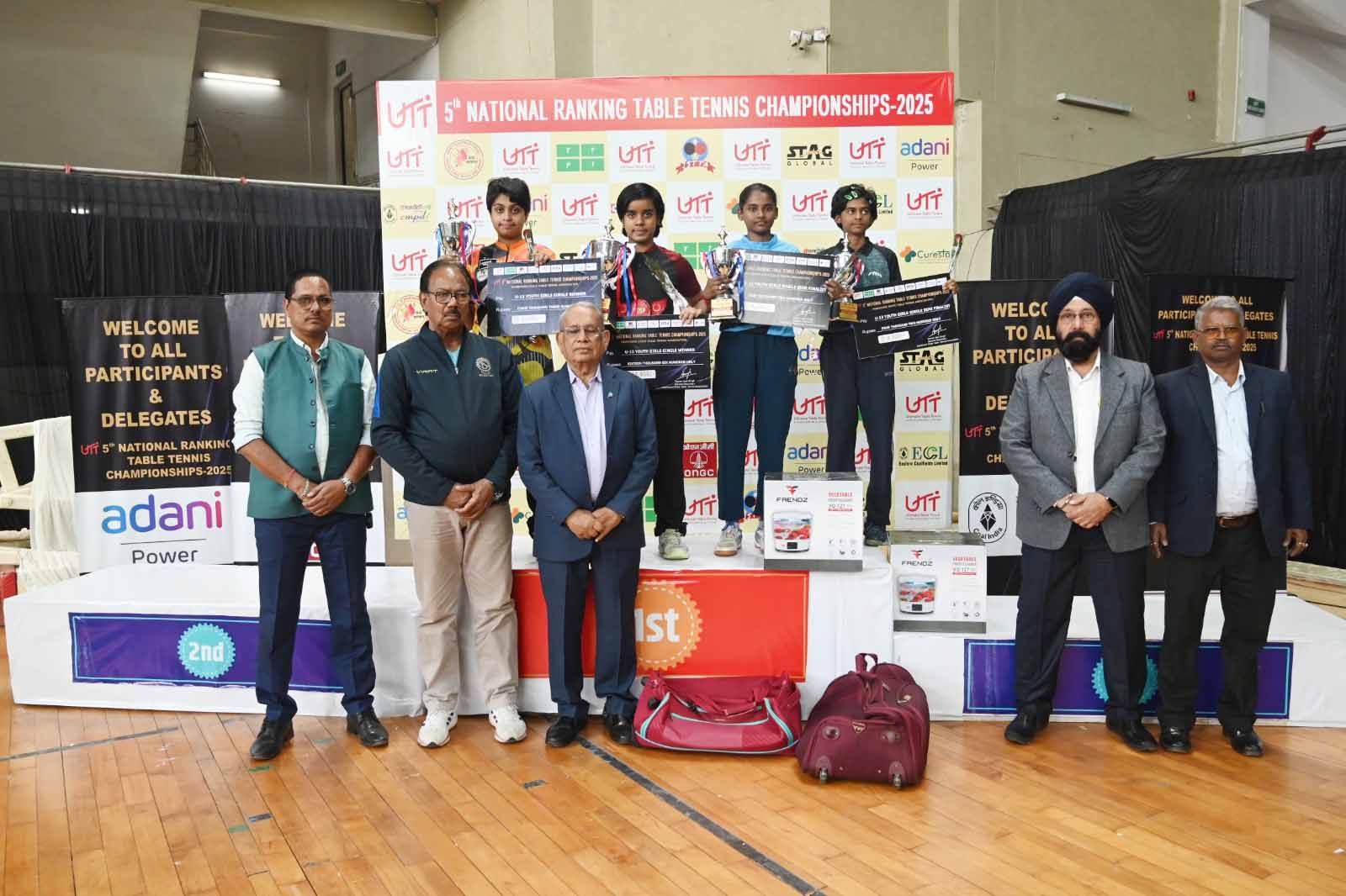 टेबल टेनिस चैंपियनशिप: ट्रिजल व श्रेयश्री ने जीता अंडर-13 का खिताब