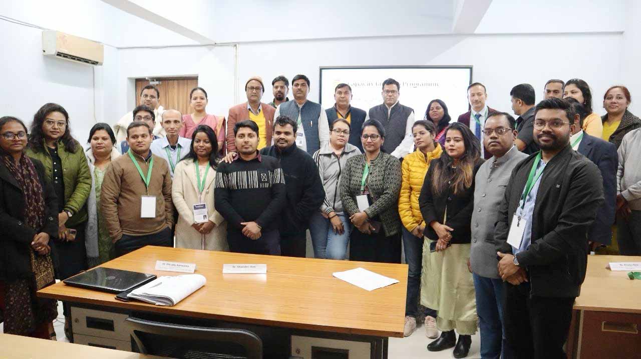 सीयूजे : क्षमता निर्माण कार्यक्रम ने प्रतिभागियों में जगाई शोध की जिज्ञासा