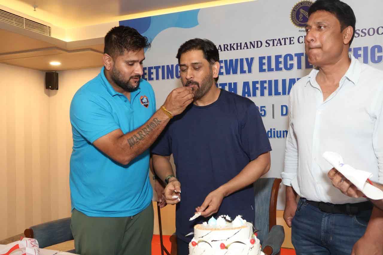 JSCA ने एमएस धोनी के ICC हॉल ऑफ फेम में शामिल होने का जश्न मनाया