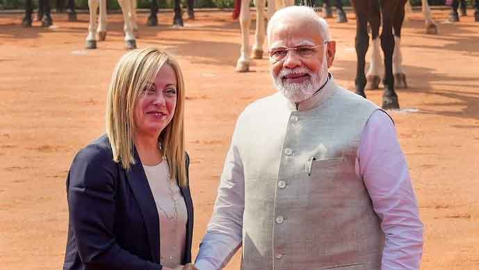 पीएम मोदी की इटली की पीएम मेलोनी  से  फोन पर हुई बात,  मैक्रों, उर्सुला वॉन डेर लेयेन, जेलेंस्की पहले  कर चुके हैं बात