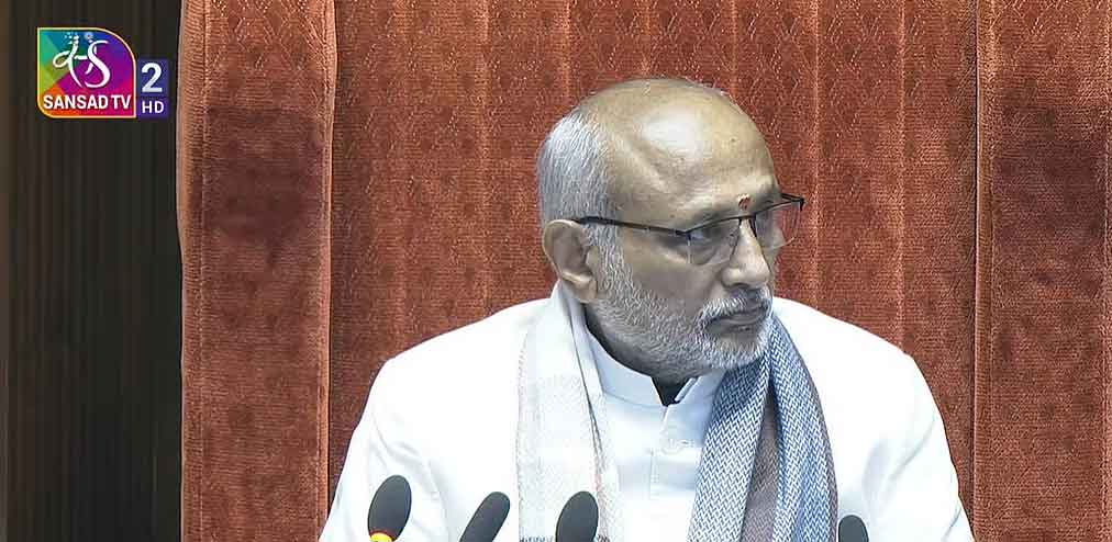 कैबिनेट मंत्रियों की अनुपस्थिति के कारण राज्यसभा 10 मिनट स्थगित रही, विपक्ष बरसा