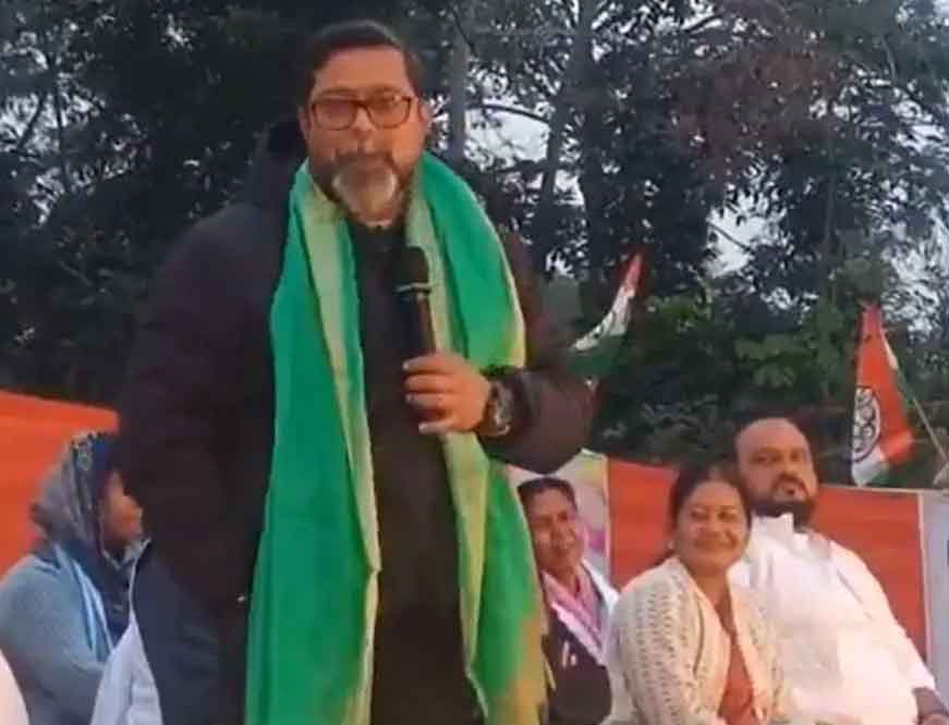 टीएमसी विधायक सेन के बिगड़े बोल, कहा, दीदी, क्षमा कीजिए, बाहर से भाजपा नेता वोट मांगने आयेंगे तो मारेंगे