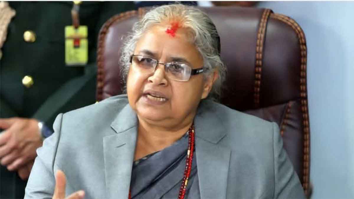 पूर्व मुख्य न्यायाधीश सुशीला कार्की नेपाल की अंतरिम प्रधानमंत्री होंगी, शपथ ग्रहण रात  8:45 बजे