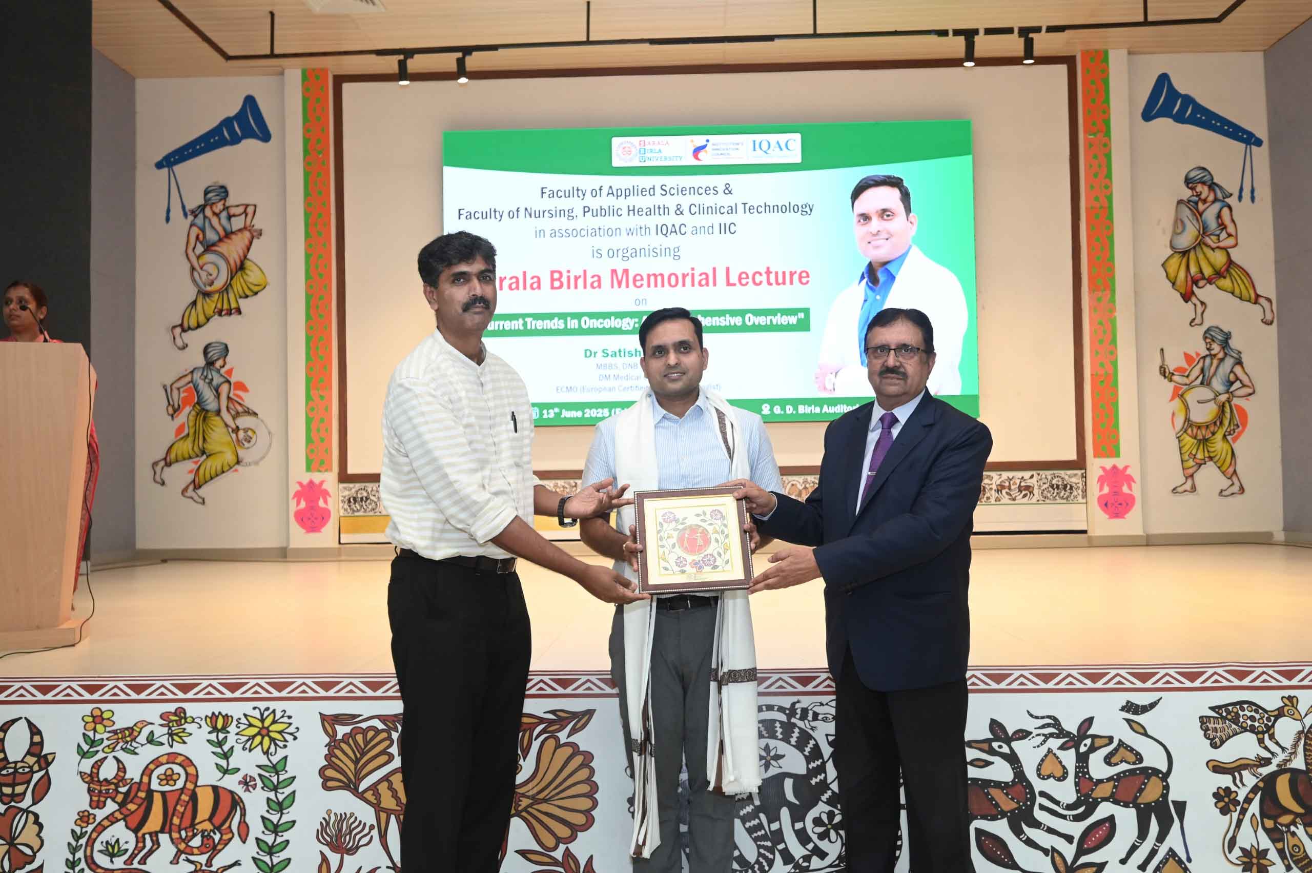 सरला बिरला विश्वविद्यालय में कैंसर जागरुकता व्याख्यान,  डॉ सतीश शर्मा ने दिये महत्वपूर्ण सुझाव