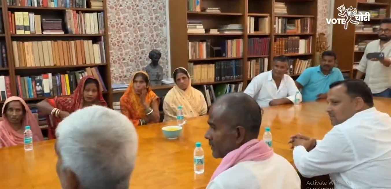 राहुल गांधी ने बिहार के मृत मतदाताओं के साथ चाय पी, वीडियो एक्स पर शेयर किया