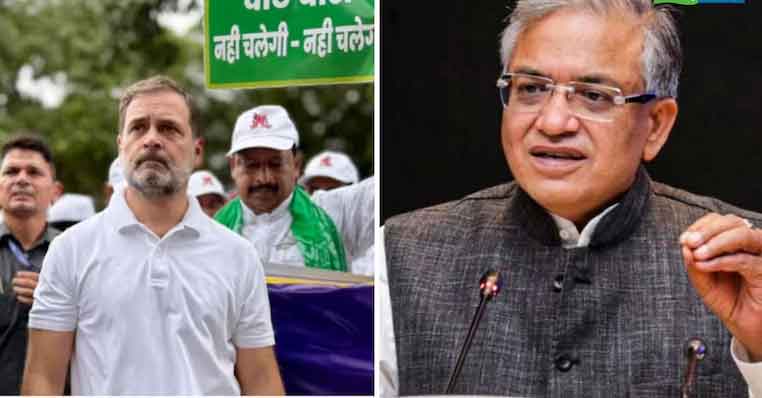 बिहार चुनाव  : कांग्रेस नेताओं ने कहा, महागठबंधन की शर्मनाक हार का जिम्मेदार चुनाव आयोग,  वोट चोरी किये गये