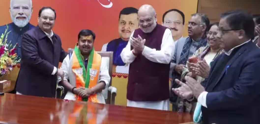 भाजपा के नये कार्यकारी अध्यक्ष नितिन नवीन ने  दिल्ली में  पदभार ग्रहण किया