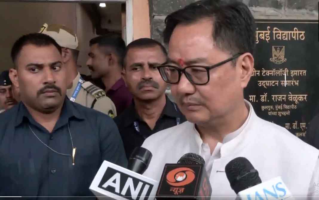 किरेन रिजिजू ने भारत-पाकिस्तान मैच को लेकर ओलंपिक का उदाहरण दिया