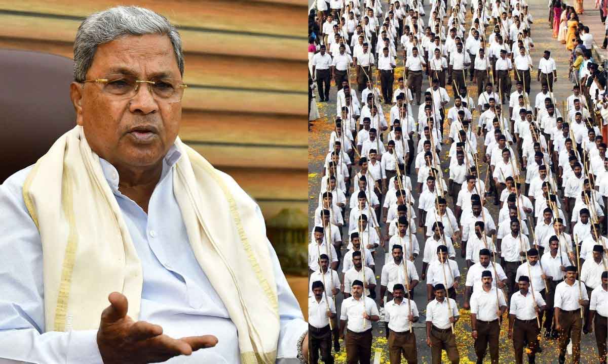 कर्नाटक सरकार का फैसला, स्कूलों, सार्वजनिक जगहों पर RSS की शाखाओं पर बैन