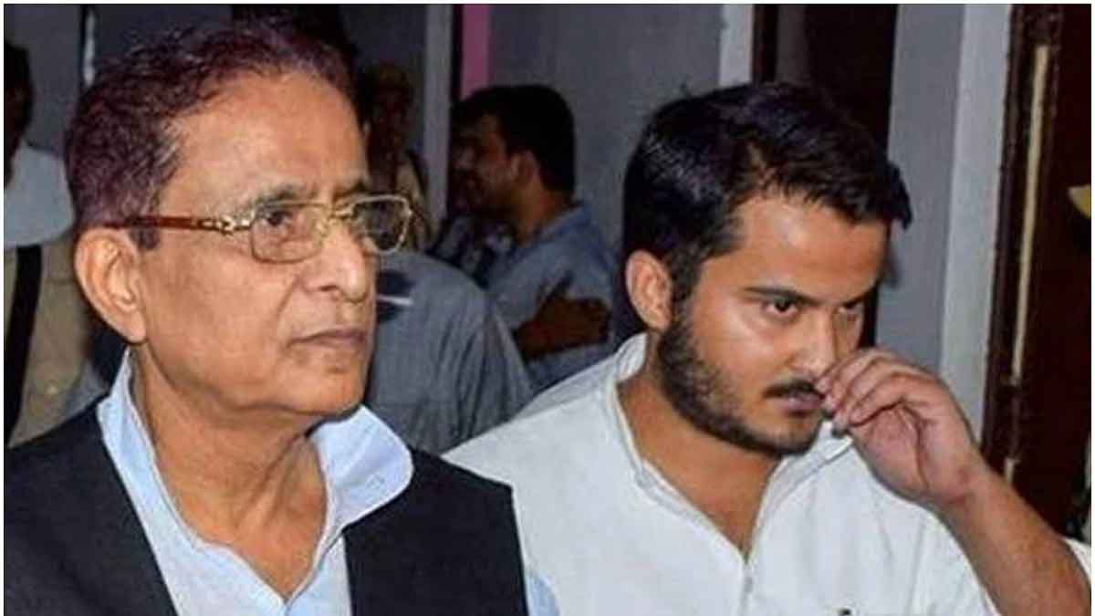 सपा नेता आजम खां और बेटे अब्दुल्ला आजम को दो पैन कार्ड मामले में सात-सात साल की सजा