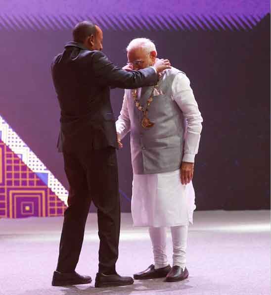 पीएम मोदी इथियोपिया के सर्वोच्च सम्मान Great Honour Nishan of Ethiopia से सम्मानित हुए, संसद को संबोधित किया