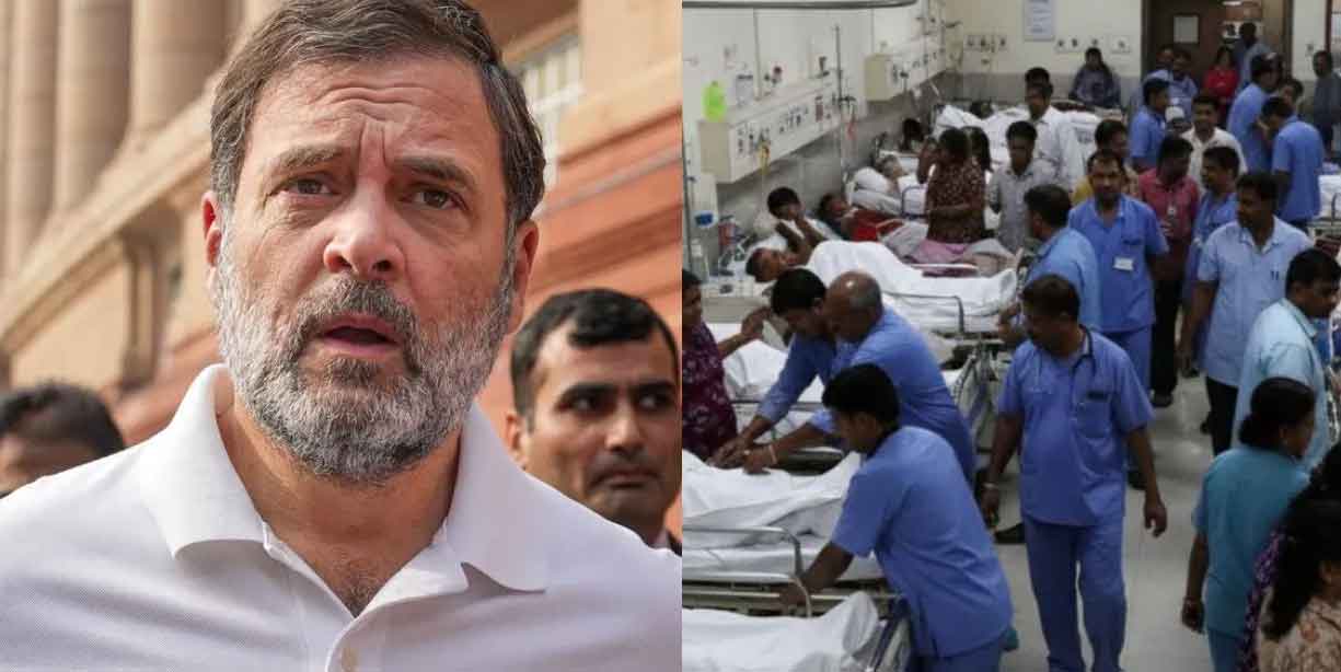 राहुल गांधी इंदौर पहुंचे, दूषित पानी पीने से बीमार हुए लोगों सहित मृतकों के परिजनों से मिले,   मोहन यादव ने  कहा,  लाशों पर राजनीति न करें