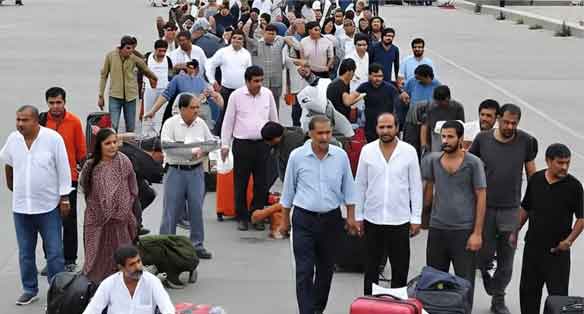 ईरान  से 110 भारतीयों का  पहला जत्था अर्मेनिया पहुंचा, कल आयेगा दिल्ली
