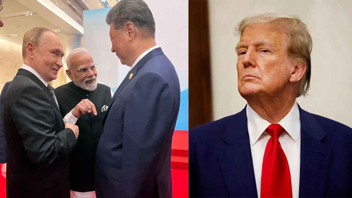 पीएम  चीन से लौटे,   ट्रंप का दावा, भारत की आयात शुल्क घटाकर जीरो करने की पेशकश,  कहा, अब देर हो गयी