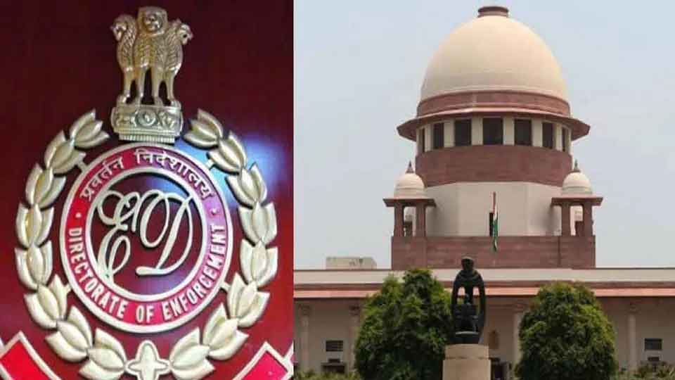 सुप्रीम कोर्ट के वकील को भेजा गया नोटिस ईडी ने वापस लिया