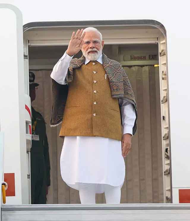 प्रधानमंत्री मोदी  साउथ अफ्रीका  रवाना, G20 समिट में शामिल होंगे