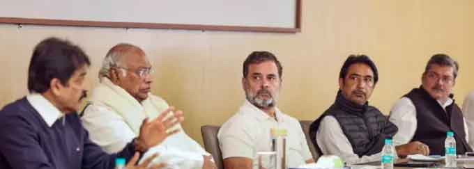 वोट चोरी और SIR के विरोध में रामलीला मैदान में 14 दिसंबर को कांग्रेस की रैली