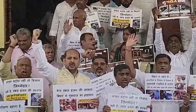 बिहार में SIR और बढते अपराधों पर नीतीश सरकार को इंडिया अलायंस ने घेरा, हंगामे के बीच सदन स्थगित