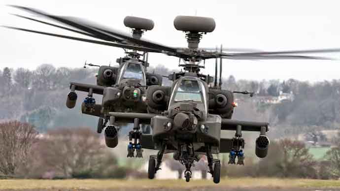 भारतीय सेना के लिए अपाचे लड़ाकू हेलीकॉप्टरों की नयी खेप अमेरिका से भारत पहुंची