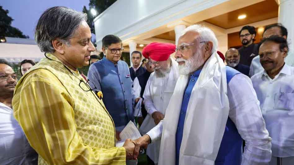 शशि थरूर के कॉलम से कांग्रेस फिर असहज, लिखा, पीएम मोदी भारत के लिए प्राइमरी एसेट