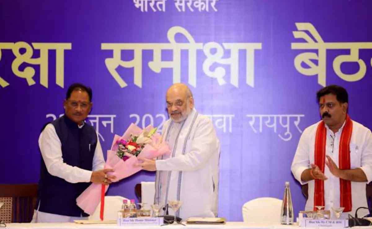 अमित शाह ने  कहा, बरसात में भी नक्सली चैन की नींद नहीं सो पायेंगे, सुरक्षाबलों का ऑपरेशन जारी रहेगा