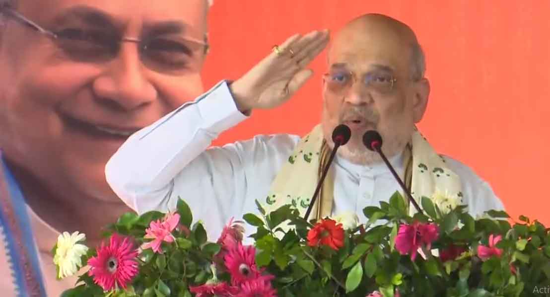 अमित शाह ने कहा, राजद के जंगलराज से बिहार की जनता अवगत, शहाबुद्दीन के बेटे ओसामा को हरायें