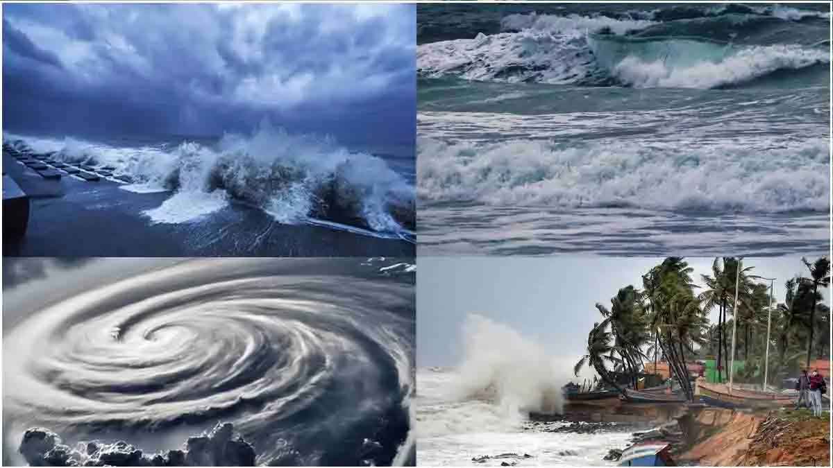 26 नवंबर को चक्रवाती तूफान  Senyar के आने का अलर्ट, दक्षिण भारत में भारी बारिश की चेतावनी