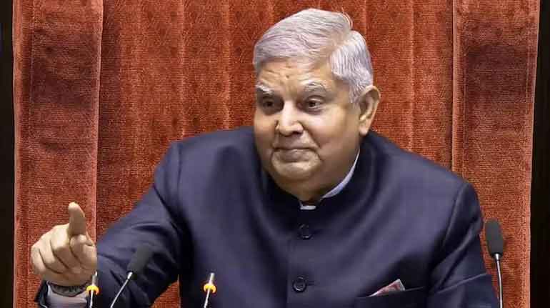 सोशल मीडिया पर धनखड़ का आधिकारिक आवास सील किये जाने की खबरें वायरल, पीआईबी ने अफवाह करार दिया