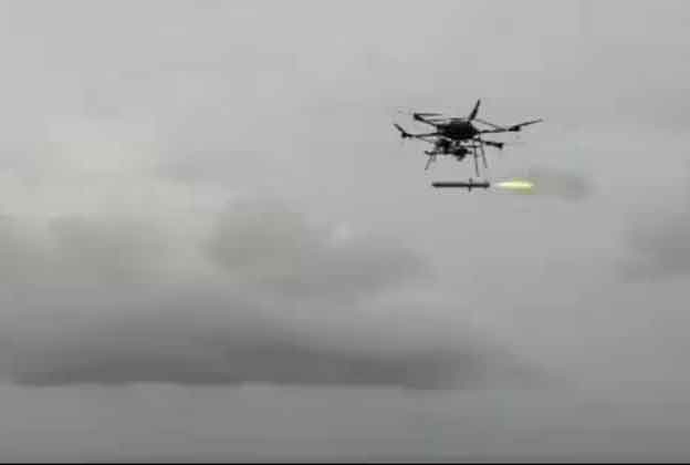 ड्रोन से लॉंन्च की जाने वाली लक्ष्यभेदी मिसाइल (ULPGM)-V3 का सफल परीक्षण,  राजनाथ सिंह ने  बधाई दी