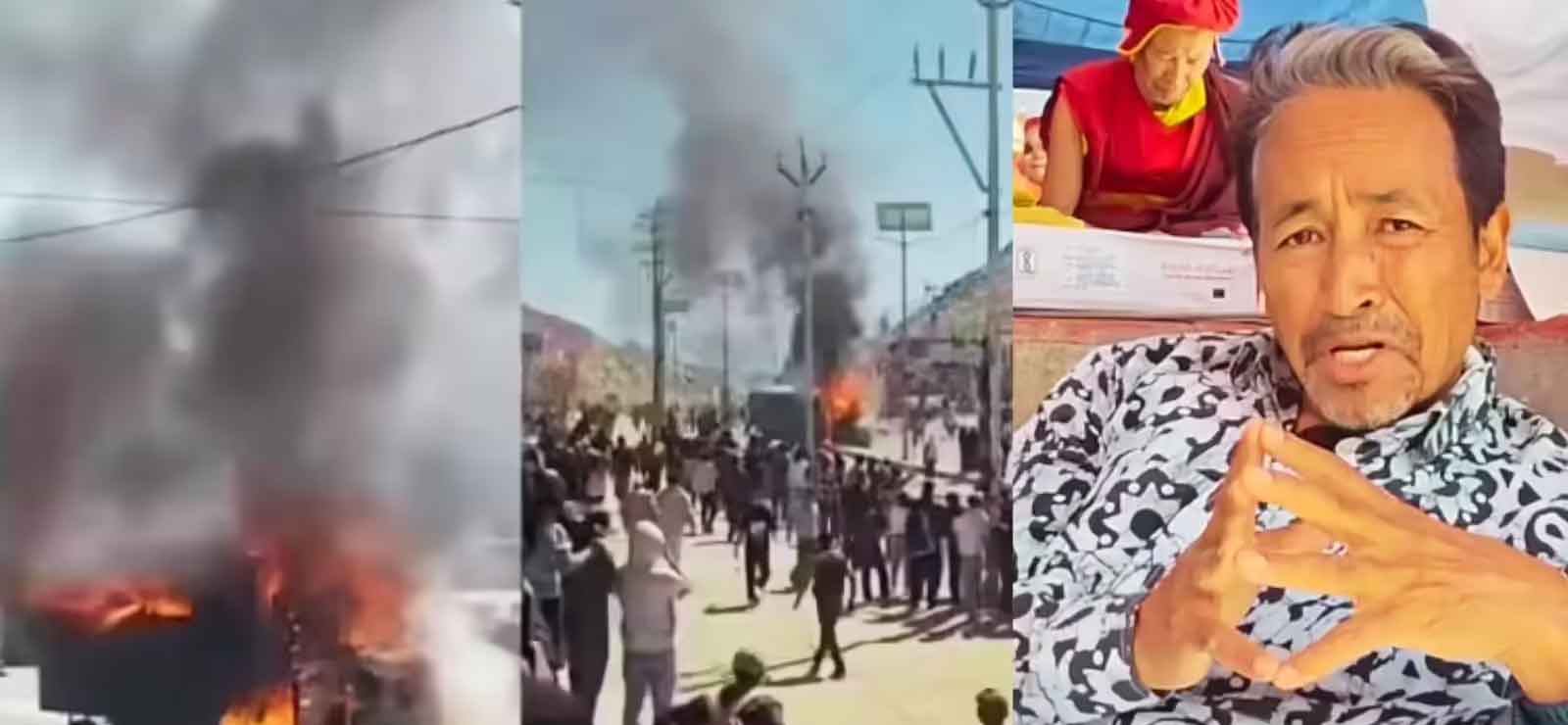 गृह मंत्रालय की नजर में लद्दाख हिंसा के  लिए सोनम वांगचुक जिम्मेवार, विदेशी फंडिंग का आरोप, CBI कर रही  जांच